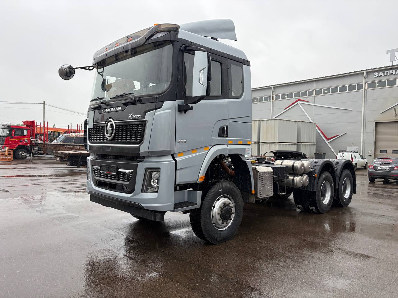 Седельный тягач Shacman X3000 SX42586V385 (Серый) 2024г. 6x6 в Благовещенске